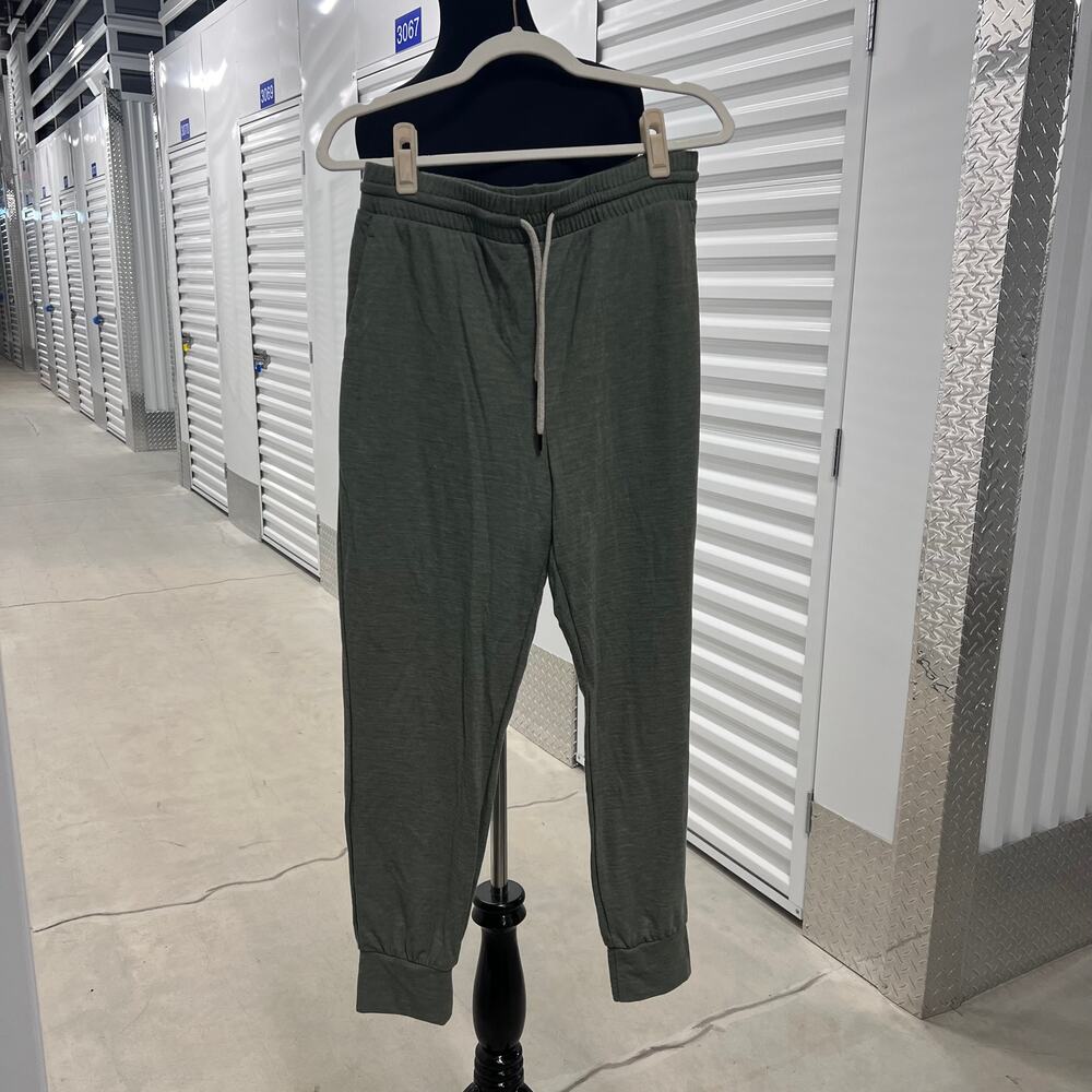 The North Face Jogger Pants Size Large Green Tapered Leg Drawstring Size Large